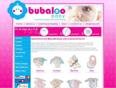 Bubaloo - Screenshot - Homepage