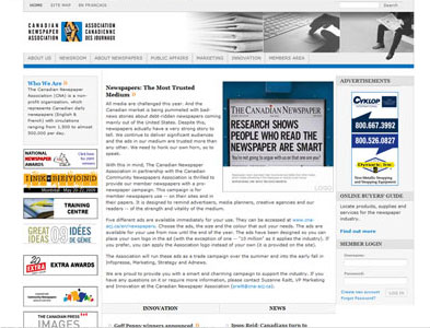CNA - Screenshot - Homepage