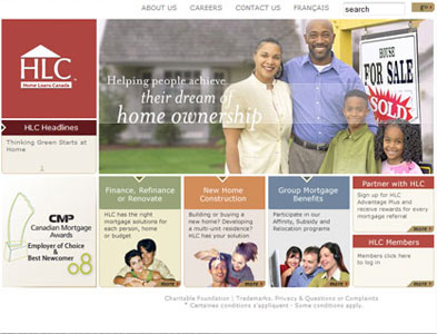 HLC - Screenshot - Homepage