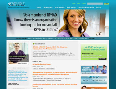 RPNAO - Screenshot - Homepage
