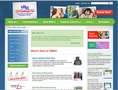 SBHAO - Screenshot - Homepage