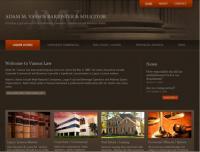 Vassos Law - Screenshot - Homepage